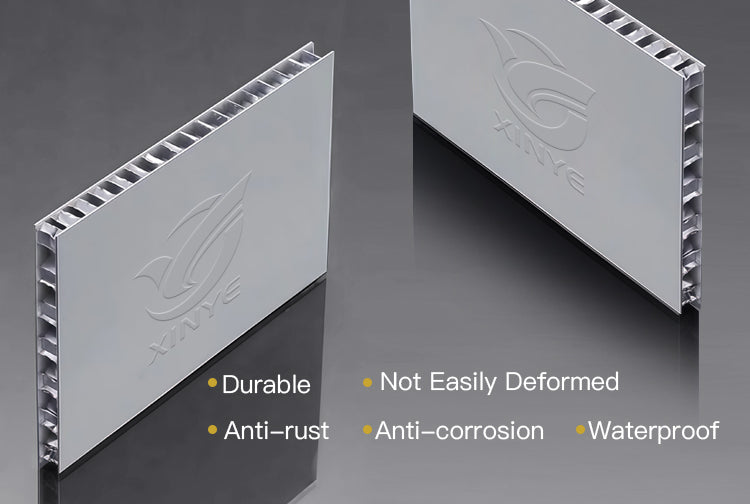 Water corrugated honeycomb panel