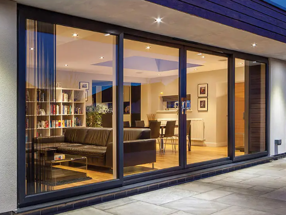Stainless steel folding door 003