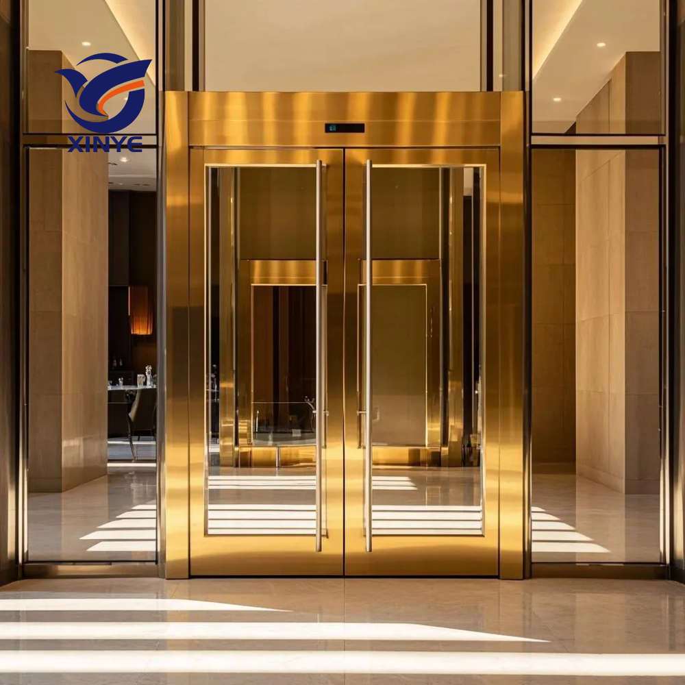 Stainless steel folding door 006