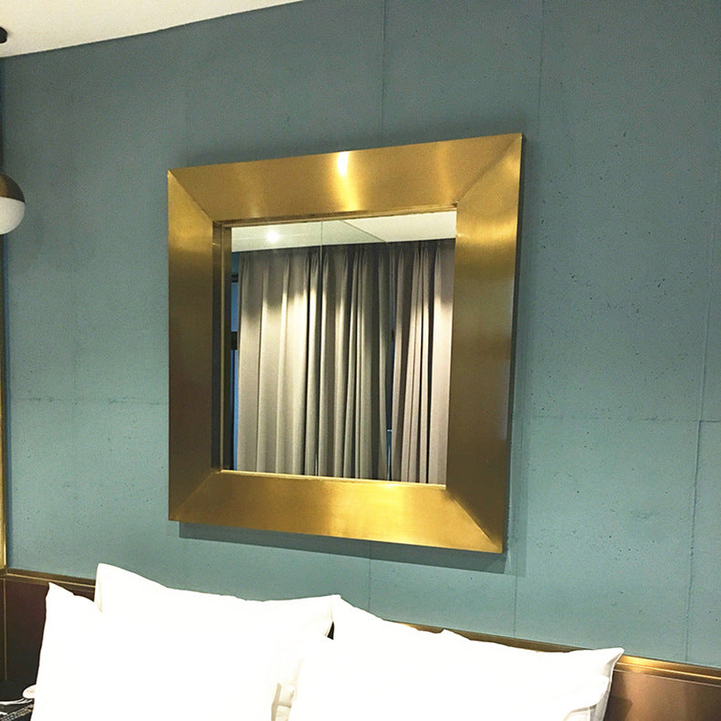 Stainless steel mirror frame 021