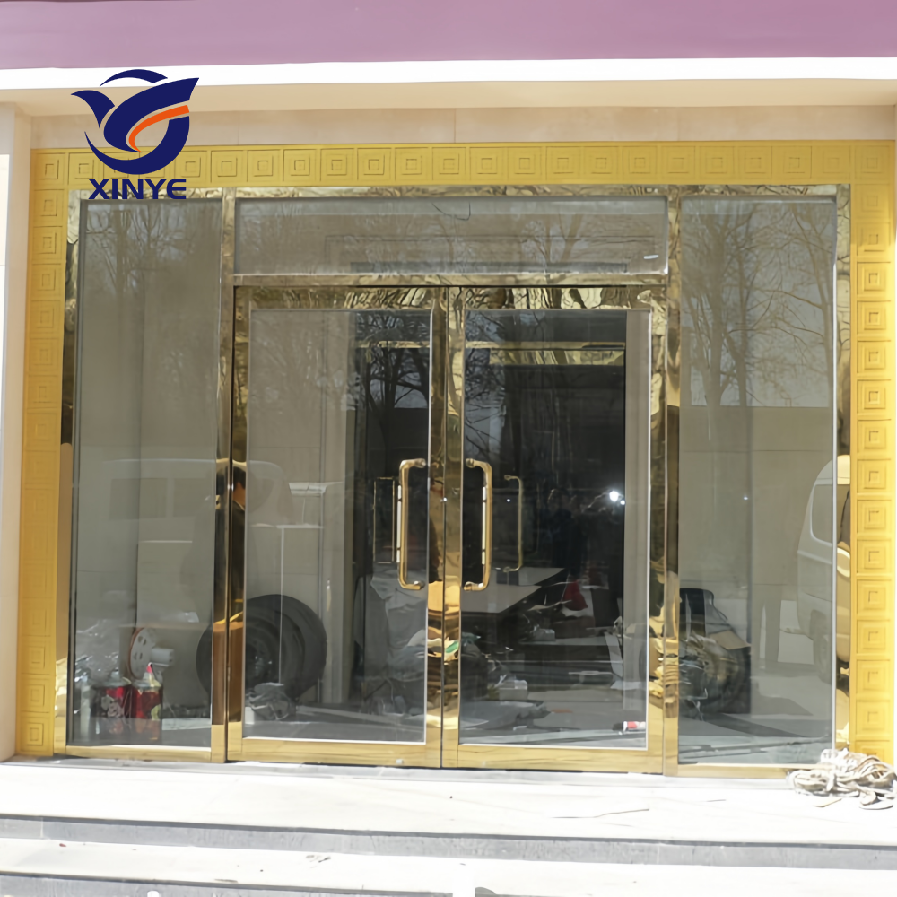 Stainless steel folding door 004