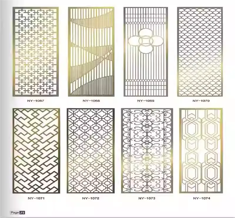 Aluminum carving screen 003