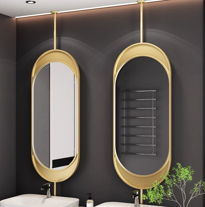 Stainless Steel Mirror Frame 026 - Wholesale and Customizable Decorative Mirror Frames | New Leaf Metal