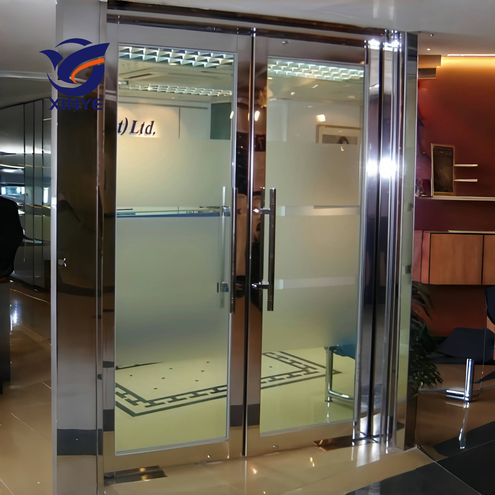 Stainless steel folding door 008