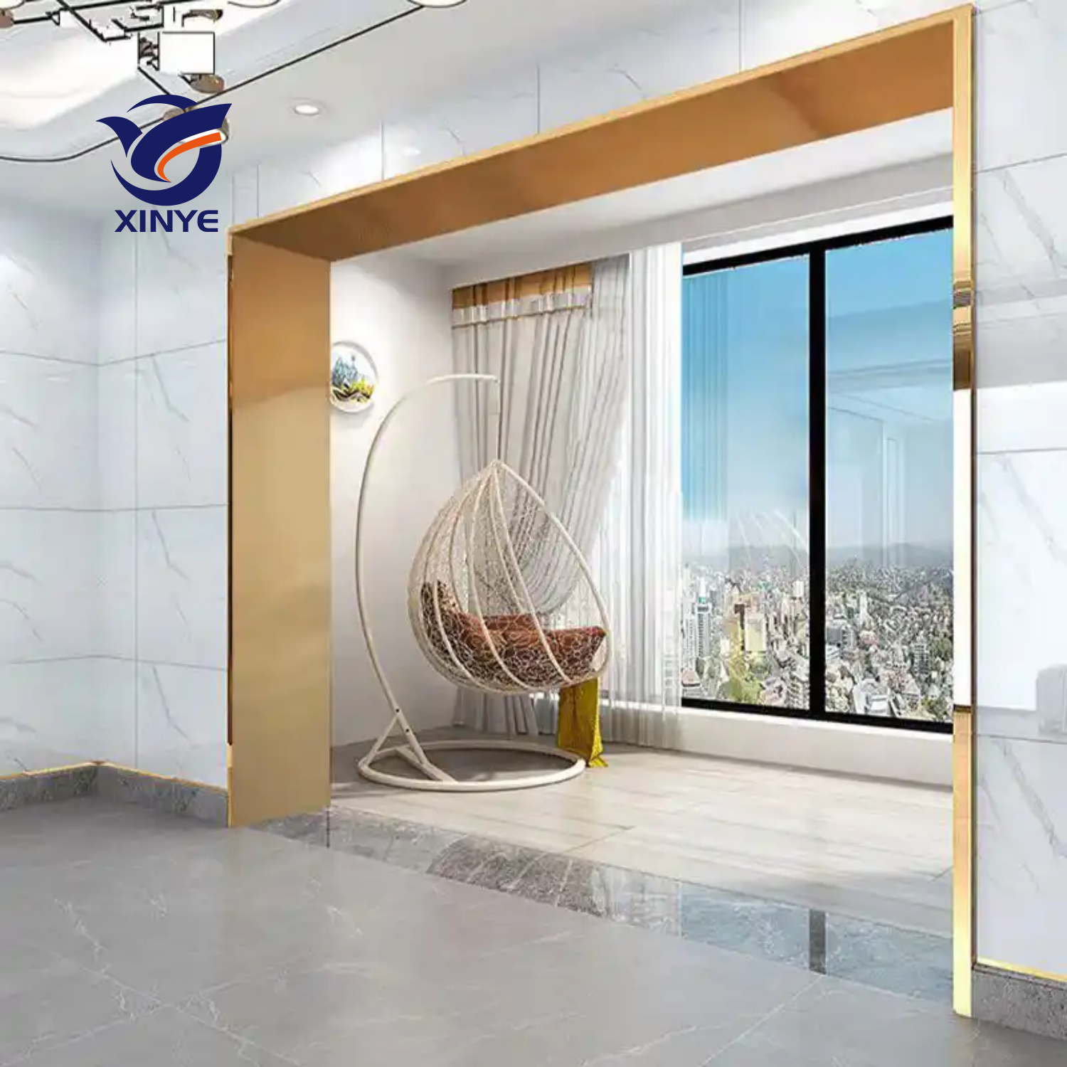 Stainless steel frame 009